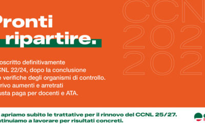 SOTTOSCRITTO IL CCNL 2022-24 DEFINITIVO