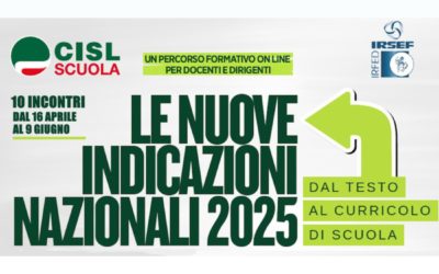 NUOVE INDICAZIONI NAZIONALI 2025